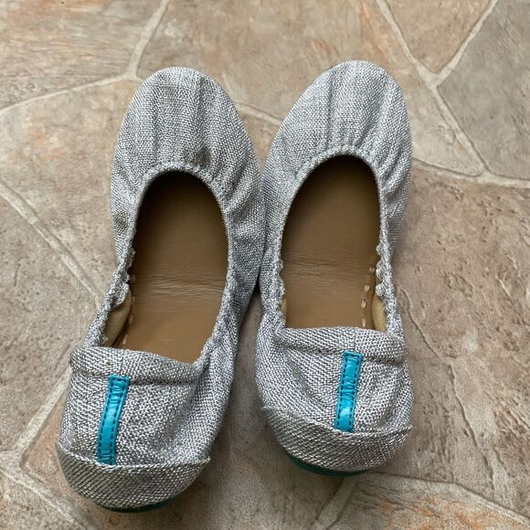 Tieks by Gavrieli Vegan Ballet Flats Gray Women's Size 8 - Picture 10 of 10